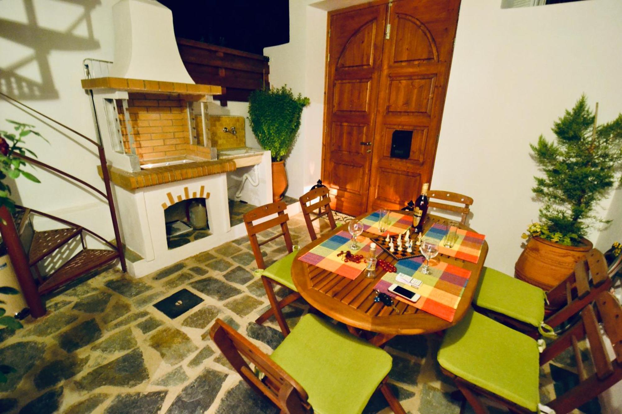 Villa Patitiri Traditional House With Hot Tub Archangelos  Ngoại thất bức ảnh