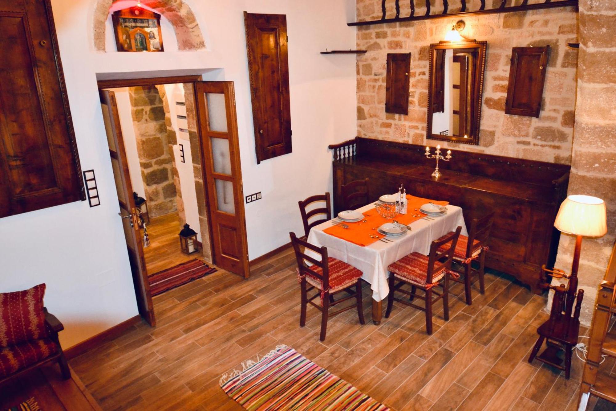 Villa Patitiri Traditional House With Hot Tub Archangelos  Ngoại thất bức ảnh